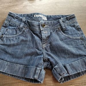 Womens denim shorts